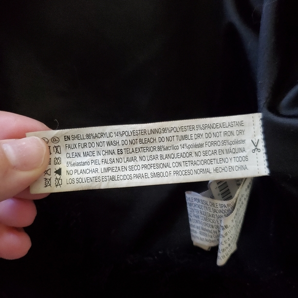 EUC FOREVER 21 FAUX FUR JACKET SIZE 2X - Picture 4 of 5
